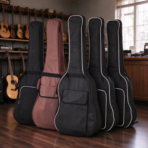Electric black guitar - black,