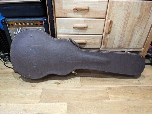 Artist brown les - paul, case