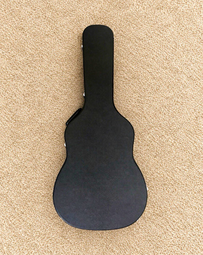 Black full size hard acoustic - full,