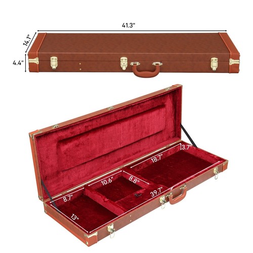 Square hard case fits - pu,